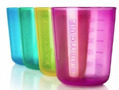 Barevná sada dětských kelímků Babycup